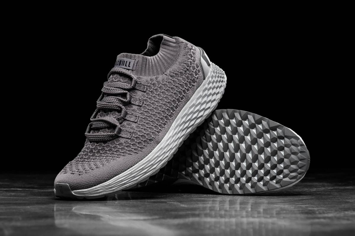 Nobull Knit Runner Men's Running Shoes Dark Grey | Australia (VW3859)